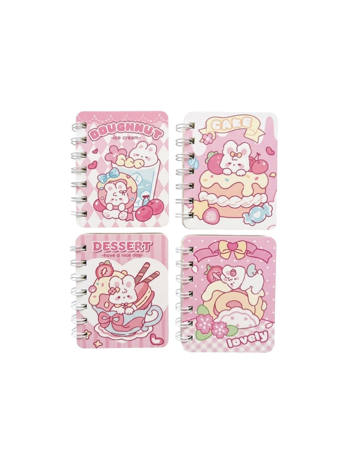Mini Diary-4 Pcs