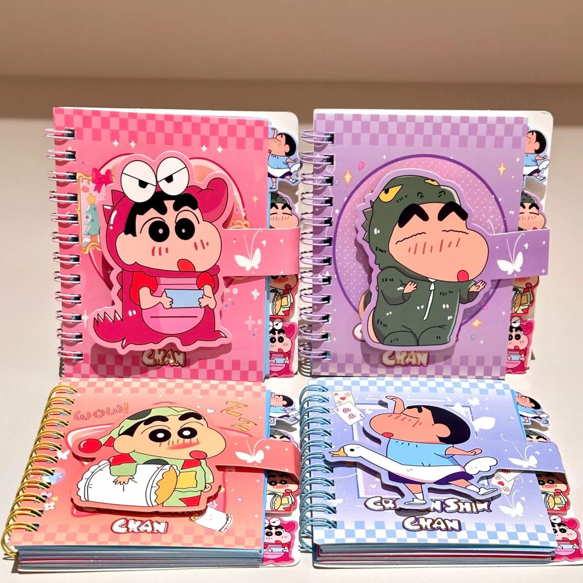 Mini Shinchan Notebook-4 Pcs