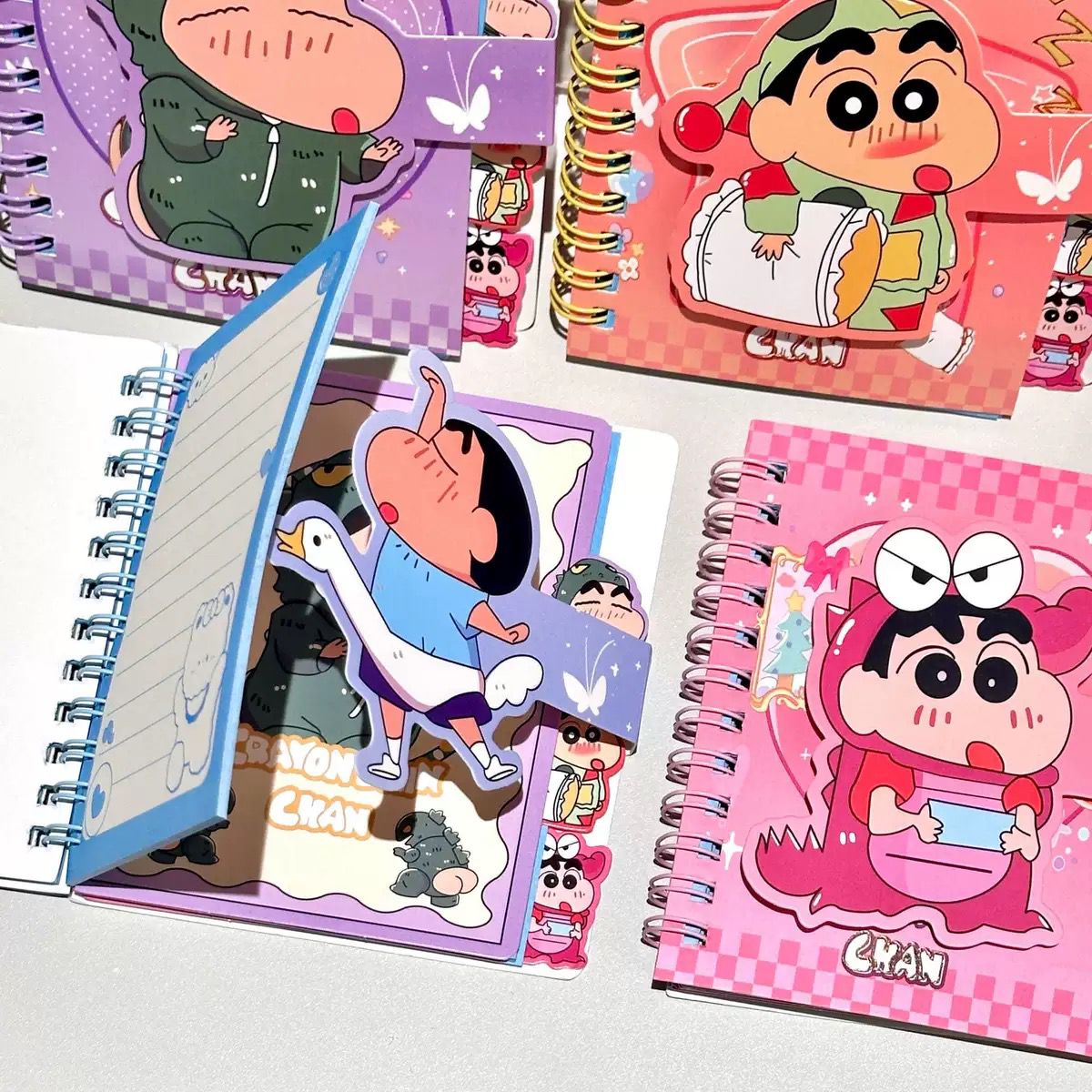 Mini Shinchan Notebook-4 Pcs